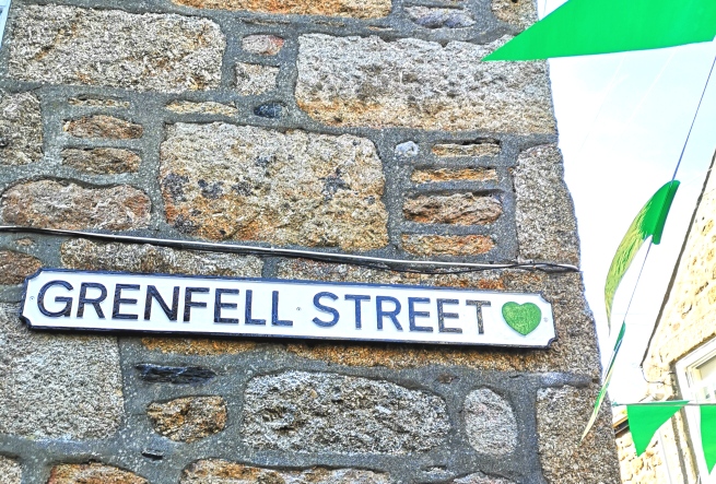 Grenfell Street Sign